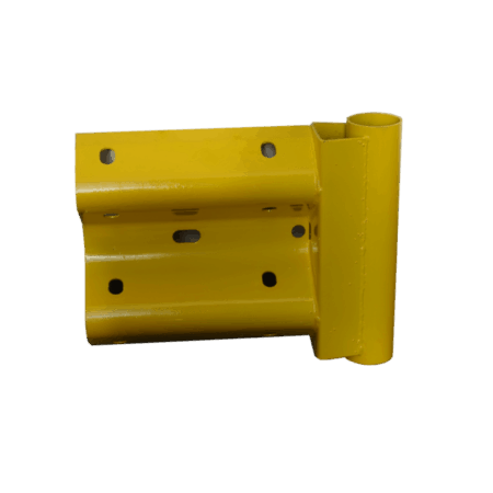 Pedestrian Scroll Ends - Yellow