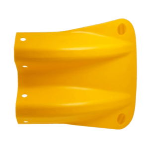 Yellow Plastic Fish Tail Ends