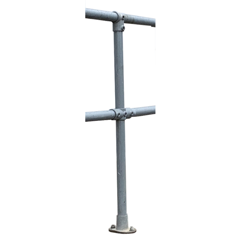 Handrail Bolt Down Post Tube BarrierMart