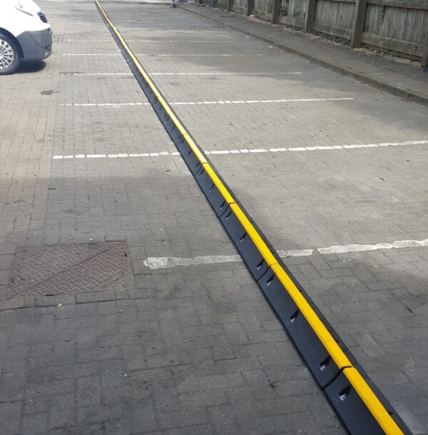 Site Photo 190 2018x2048 1 HGV Wheel Stops (300mm) - Traffic Safety Control BarrierMart